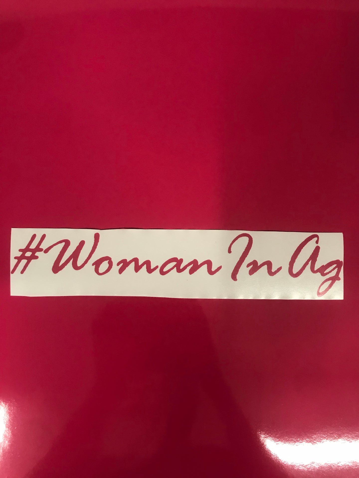 #womanInAg