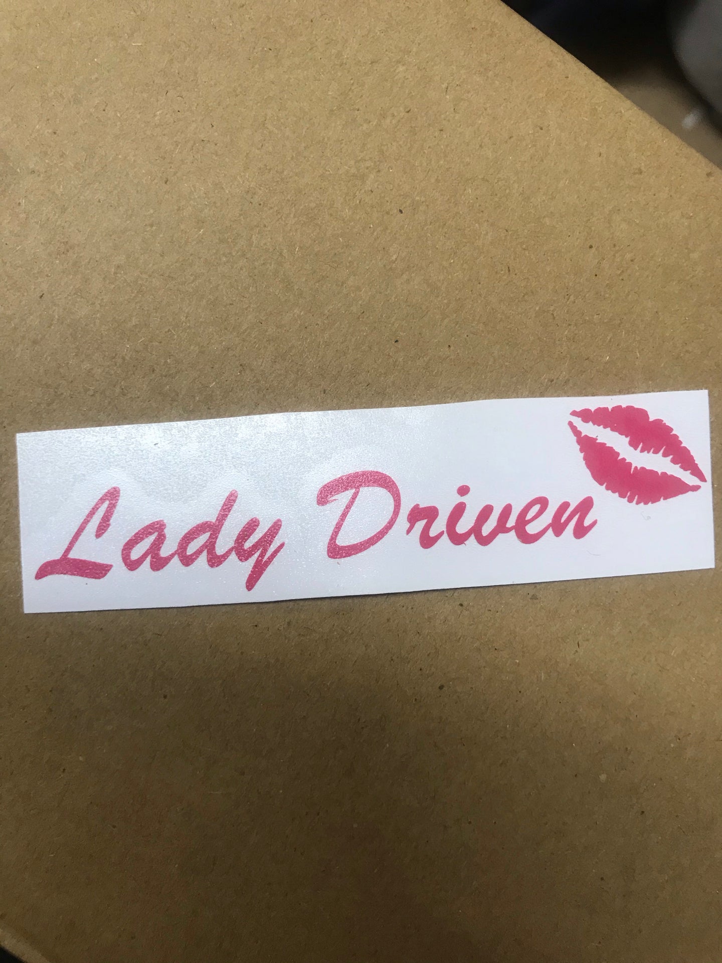 Lady driven