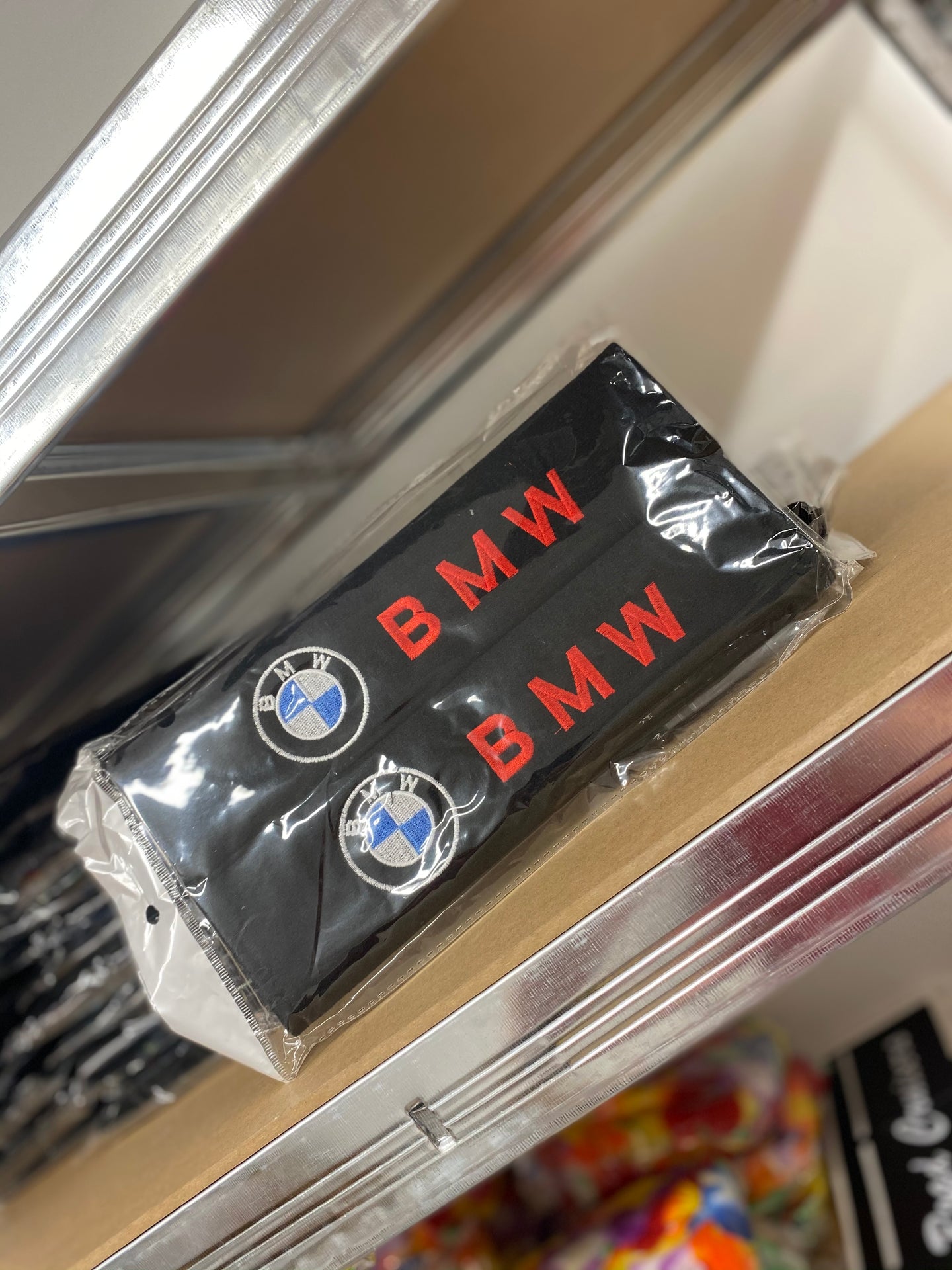 BMW seatbelt covers